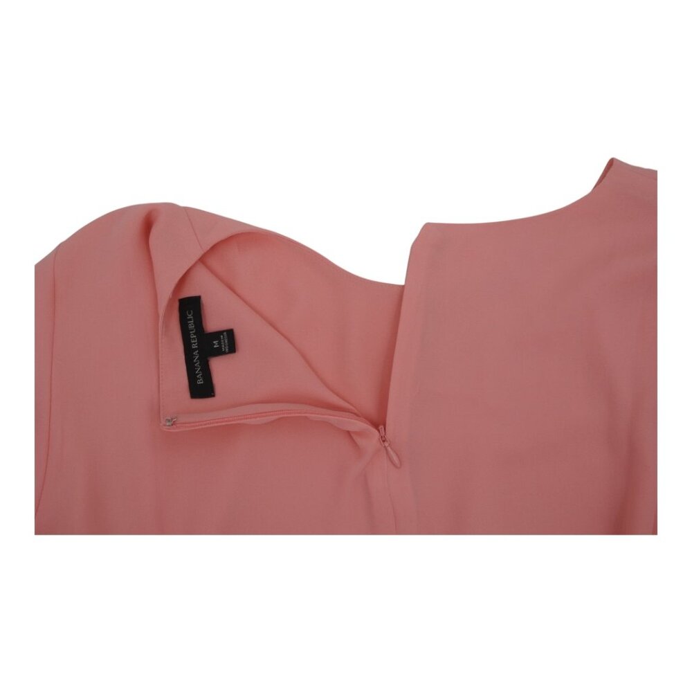 Banana Republic 🍑 Silky Peach Blouse M ✨Flawless‎ Condition✨ - Picture 4 of 8